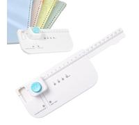 Tabulador de papel de perforador - Panel cortador de divisor personalizado, guía de álbum de recortes multifunción, cortador de tiras fronterizas de etiqueta | Dispositivo creativo de papelería para