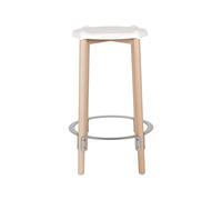 Taburete 4 Patas Sin Brazos Alessi Poêle Collection PS21 W Blanco