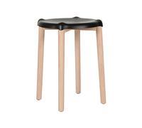 Taburete 4 Patas Sin Brazos Alessi Poêle Collection PS22 B Negro