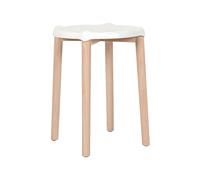 Taburete 4 Patas Sin Brazos Alessi Poêle Collection PS22 W Blanco