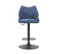 Taburete ajustable aiden color azul