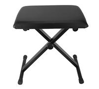 Taburete ajustable con reposapiés para tatuaje, máxima comodidad con cojín grueso, soporte plegable, 47 cm, 50 cm, 52 cm de altura, soporte de pierna para apoyo