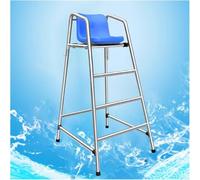 Taburete Alto Escalera para Piscina Acero para Piscina, Lago y Playa, 120cm/150cm/180cm Alto Sillas Salvavidas Desmontables Junto a la Piscina, Cargas 660lbs(M-150cm/59inch Tall)