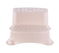 Taburete/alzador 2 niveles para niños a partir de 3 a 14 años aprox, función antideslizante, color rosa nórdico