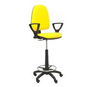 Taburete aýna bali amarillo brazos fijos