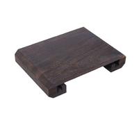 Taburete Bajo de Madera para Los Pies, Taburete Rectangular para la Cama, Escalera de Gran Superficie para la Oficina En Casa, Taburete para Apoyar Los Pies Debajo Del Escritorio, Taburete Ergonómico