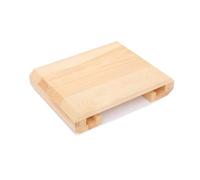 Taburete Bajo de Madera para Los Pies, Taburete Rectangular para la Cama, Escalera de Gran Superficie para la Oficina En Casa, Taburete para Apoyar Los Pies Debajo Del Escritorio, Taburete Ergonómico