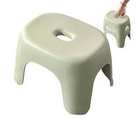 Taburete bajo, reposapiés ligero, taburete portátil, taburete pequeño, multifuncional para dormitorio, cocina