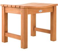 Taburete bibury madera teca 39x51x43 cm