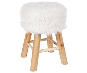 Taburete blanco - Instinto natural