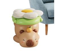 Taburete Capybara, Reposapiés Capybara | Capybara Taburete cambiador Cojín de asiento Reposapiés otomanos - Asiento reposapiés de taburete de sofá, reposapiés en forma de animal lindo para y a