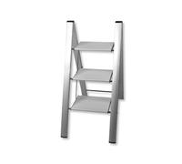 Taburete Colombo Leonardo Plata Aluminio