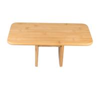 Taburete compacto de bambú para un apoyo estable, asiento portátil ligero para oración, atención plena y mejora de la postura, ideal para uso doméstico y exterior