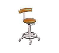 Taburete Con Reposapiés y Anilla Profesional Altura Regulable