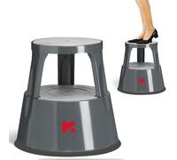 Taburete con Ruedas Bajo y Metálico - Taburete Resistente 150kg - Pata de Elefante Taburete Ruedas Taller - Banqueta Escalera - Taburete Cocina Ruedas Taburete Elevador - Taburete Baño Taburete Rueda