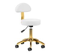 Taburete cosmético AM-304G blanco