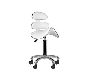 Taburete cosmético Roll Speed AM-880 blanco