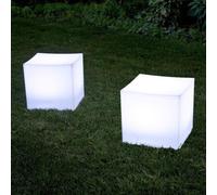 TABURETE CUBE LOUNGE CON LUZ