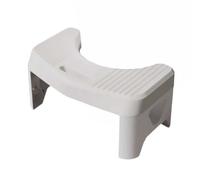 Taburete de baño, reposapiés en Cuclillas, Postura Correcta para el baño, antiestreñimiento, Cura para Resultados más saludables, reposapiés de plástico, Bandeja portátil (Naranja)