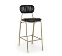 Taburete de bar Addy Negro