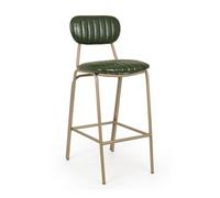 Taburete de Bar Addy Verde Oscuro