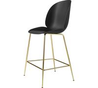 Taburete de Bar Beetle H65 Latón Mate/ Negro
