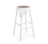 Taburete de bar Circle Blanco