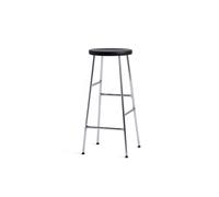 Taburete de Bar Cornet H75 Cromo/ Negro