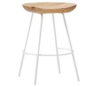 Taburete de bar de madera, silla de bar de dibujo industrial, altura de mostrador para comedor, taberna, cafetería, patio, sala de estar, oficina