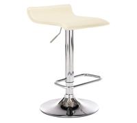 Taburete de bar dyn tapizado de cuero sintético 38x36x87 cm