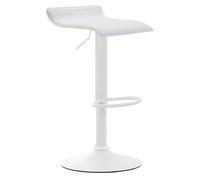 Taburete de bar dyn v2 tapizado en cuero sintético 39x36x63-84 cm