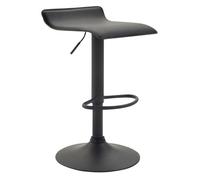 Taburete de bar dyn v2 tapizado en cuero sintético 39x36x63-84 cm