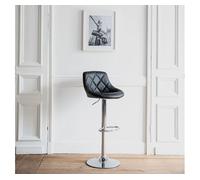 Taburete de bar jasper 48×46×106 cm color negro