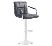 Taburete de bar lucy v2 en cuero sintético 112x54x46 cm