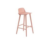 Taburete de Bar Nerd Bronceado Rosa Alt. 75