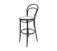 Taburete de Bar No 14 de 61 cm , Negro