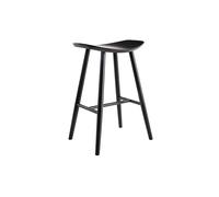 Miliboo - Taburete de bar, madera, color negro, 65 cm, color negro