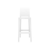 Taburete de Bar One More Please Alt.75 Blanco Brillante