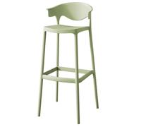 Taburete de bar, respaldo ergonómico, 34.5 pulgadas de altura, diseño apilable, no requiere instalación, fuerte capacidad de carga para encimera de isla de cocina