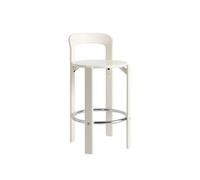 HAY Taburete Rey Low lacado 65 cm Blanco crema
