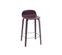 Muuto Taburete Visu 65 cm Dark plum