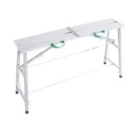 Taburete de caballo ajustable para decoración del hogar, pintura y elevación, plataforma de trabajo plegable, soporta 330 libras