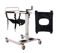 Taburete de ducha Elevador de pacientes Silla de ruedas para traslado a casa Elevador para personas mayores Silla de traslado con asiento acolchado Silla de ruedas de transporte de cuerpo complet