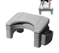 Taburete de inodoro en cuclillas para adultos, taburete de inodoro, taburete de olla taburete de pie de inodoro antideslizante, andador de inodoro en cuclillas, taburete de pies de inodoro ajustable