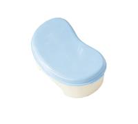 Taburete de inodoro for adultos en cuclillas, taburete de caca for baño | Hecho de material PP, puede soportar hasta 50 libras y es adecuado for uso en el baño.(Blue)