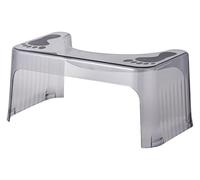 Taburete de inodoro, taburete de inodoro antideslizante de plástico grueso, taburete de baño moderno de acrílico for adultos, taburete for hacer caca, taburete for baño, taburete for adultos, taburete