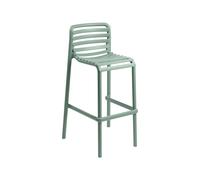 Taburete de Jardín 4 Patas Apilable Nardi Doga Stool 40348.15.000 Menta