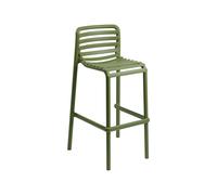 Taburete de Jardín 4 Patas Apilable Nardi Doga Stool 40348.16.000 Agave