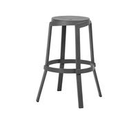 Taburete de Jardín 4 Patas Apilable Nardi Regeneration Stack Maxi 40358.25.000 Basalto