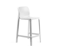 Taburete de Jardín 4 Patas Apilable Sin Brazos Nardi Net Stool 40356.00.000 Bianco